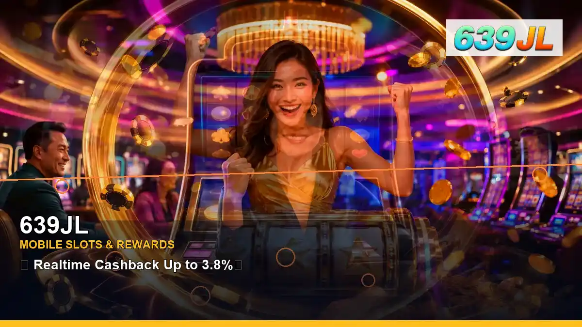 639JL centered casino cashback rewards highlighting mobile-friendly casino play